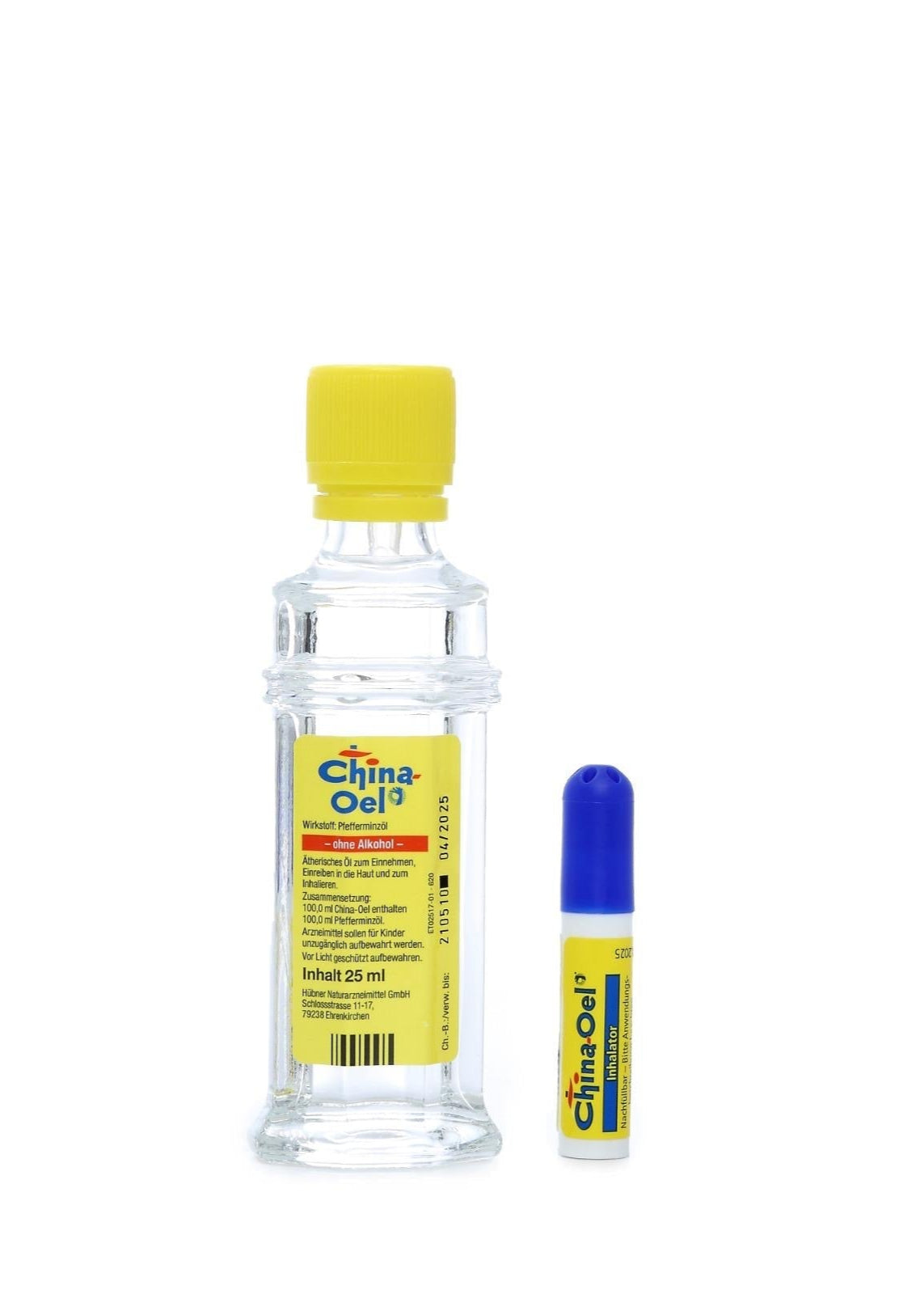 China-Oel® – German Peppermint Oil (25ml + Inhaler)