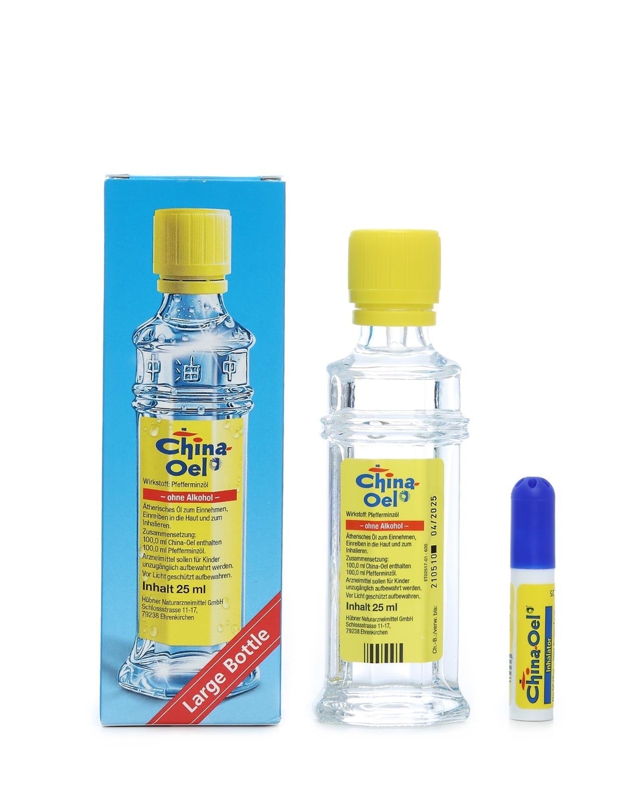 China-Oel® – German Peppermint Oil (25ml + Inhaler)