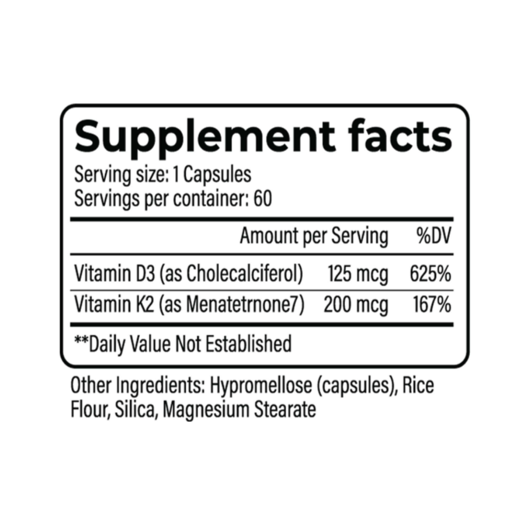 فيتامين D3+K2