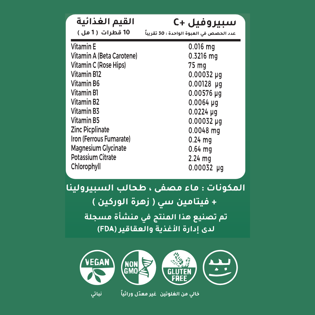 مِزاج السبيروفيل سي+